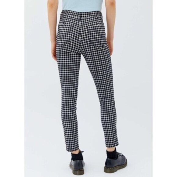 UO Womens Lita Plaid Skinny Pant Size 0 - Picture 3 of 8